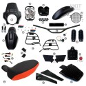 R1150r pro kit con laterales de depósito en tubo (matt black)