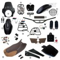 R1150r pro kit con laterales de depósito en tubo (matt black)