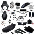R1150r pro kit con laterales de depósito en tubo (matt black)