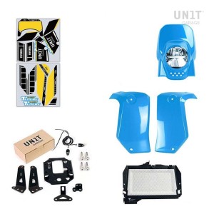 Kit yamaha ténéré 700 classic sky blue (edición extrema o con guardabarros alto)