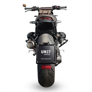 Portamatrículas bajo bmw r12 ninet
