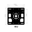 Soporte para matrícula de la ue y de la ita