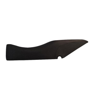 R120 g / s negro 4 cm bajado silla de montar