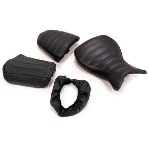 Funda de asiento de cuero (asiento doble)