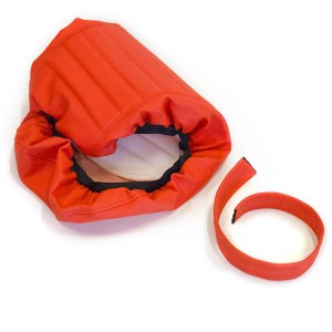 Funda de asiento naranja en sky (asiento largo)