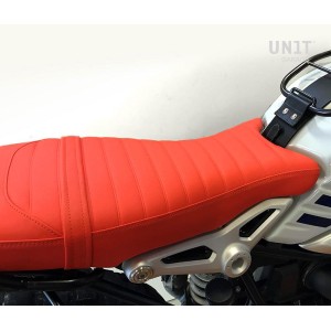 Funda de asiento naranja en sky (asiento largo)