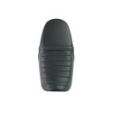 Funda de asiento de cuero marrón honda cl