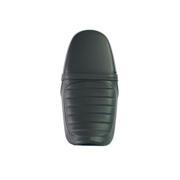 Funda de asiento de cuero marrón honda cl