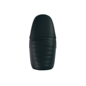 Funda de asiento de cuero negro honda cl