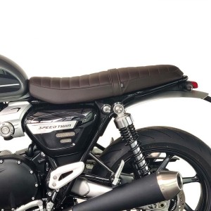 Funda de asiento de cuero speed twin