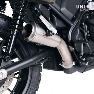 Silenciador bajo honda cl