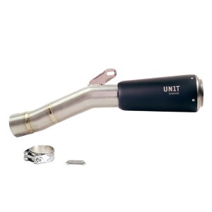 Silenciador bajo de titanio bmw r12 ninet