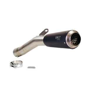 Silenciador bajo de titanio bmw r12 ninet