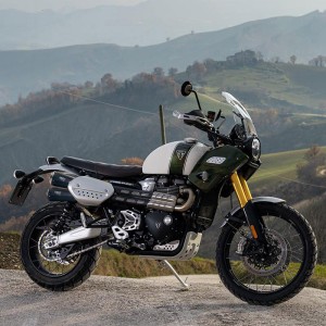 Silenciador triumph 1200xc y xe con colector sin catalizador de acero inoxidable