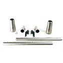Kit silenciadores titanio r18 para colectores originales