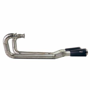 Silencioso completo en titanio r18 con soldadura vista