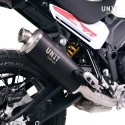 Escape ducati desertx titanio negro