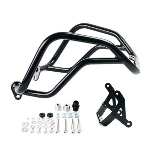 Barra de protección del depósito bmw r1300gs heavy duty (color negro)