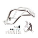 Barra de protección del depósito bmw r1300gs heavy duty (color plata)