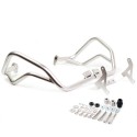 Barra de protección del depósito bmw r1300gs heavy duty (color plata)