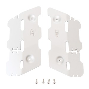Protectores laterales de aluminio plateado himalayan 450 (2024 en adelante)