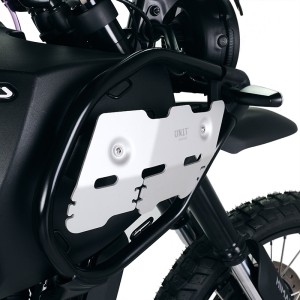 Protectores laterales de aluminio plateado himalayan 450 (2024 en adelante)