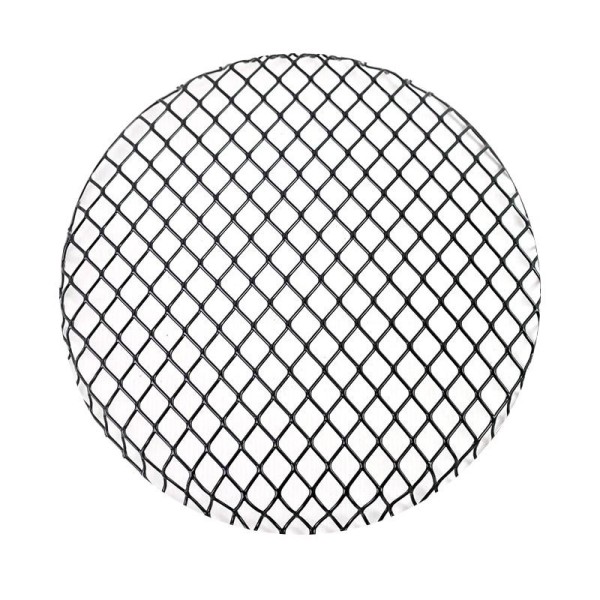 Parrilla delantera de protección de faro negro