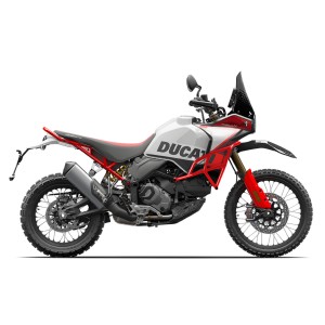 Barra protectora de depósito roja ducati desertx