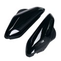 Paneles laterales negros brillantes para royal enfield himalayan 450 (2024 en adelante)
