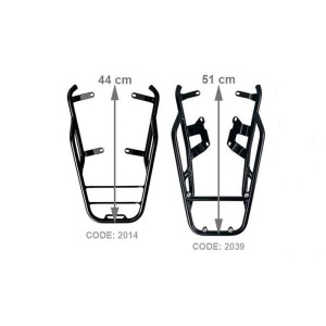 Portaequipajes ninet con asas para pasajero
