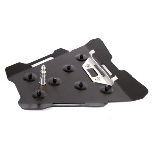 Placa portaequipajes para sillín monoplaza bmw f450gs
