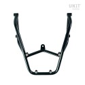 Portaequipajes trasero con asas de pasajero aprilia tuareg 660 negro