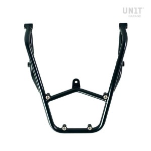 Portaequipajes trasero con asas de pasajero aprilia tuareg 660 negro