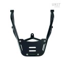 Portaequipajes trasero con asas de pasajero aprilia tuareg 660 negro