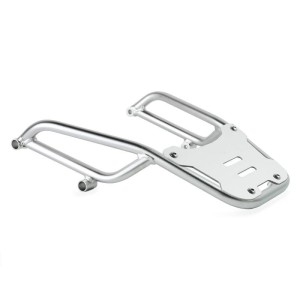 Portaequipajes trasero con asas de pasajero aprilia tuareg 660 plata