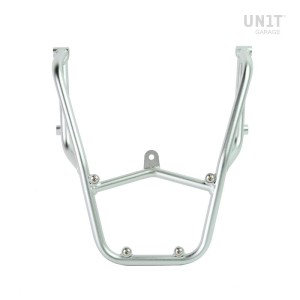 Portaequipajes trasero con asas de pasajero aprilia tuareg 660 plata