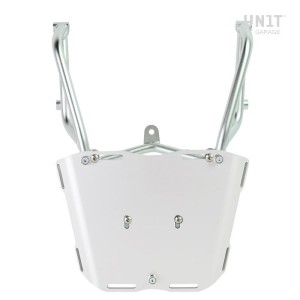 Portaequipajes trasero con asas de pasajero aprilia tuareg 660 plata