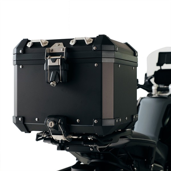 Portaequipajes con asas para pasajero + placa superior del baúl original de bmw f450gs