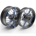 Par de ruedas de radios ninet racer y pure 24m9 sx-spider tubeless (2017 en adelante)