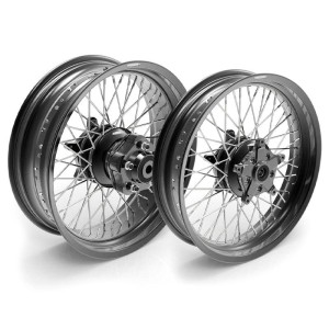 Par de llantas de radios yamaha mt09 abs 48m6 (2015 en adelante)