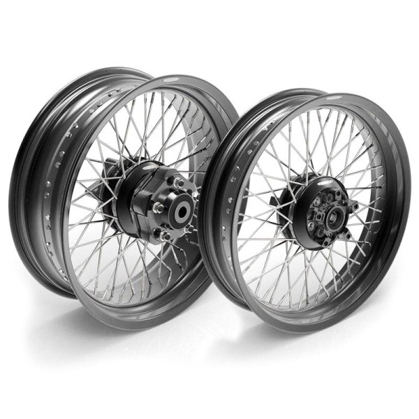 Par de ruedas de radios triumph bonnevillese 48m6 (2008-2013)