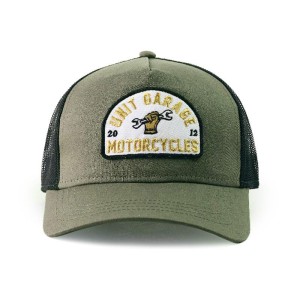 Gorra trucker wrench unit verde