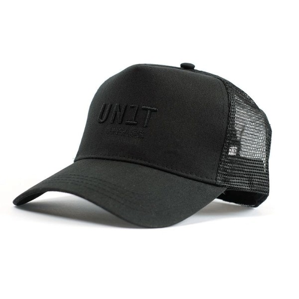 Trucker unit gorra negra para garaje