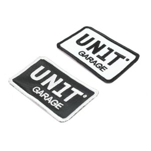 Parche con logo bordado