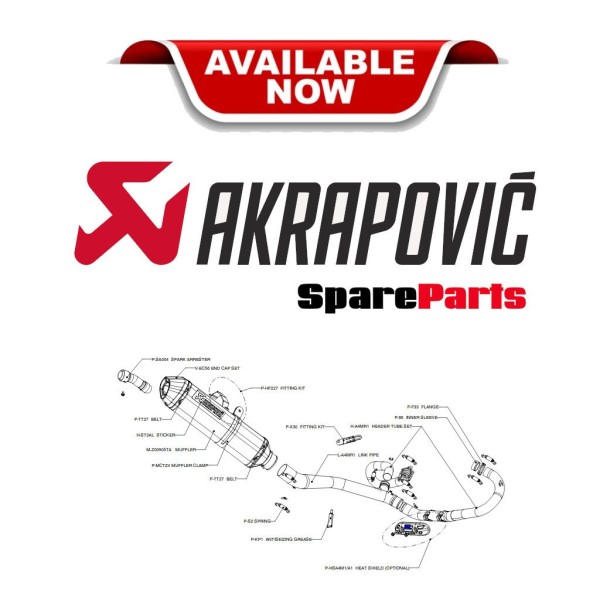 Escape completo Evolution. No homologado  Akrapovic S-K10RFT2TL-RT