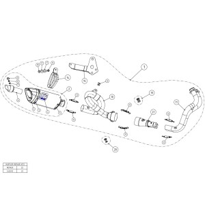 Escape completo Racing Street. No homologado  Akrapovic S-Y7R2-AFC