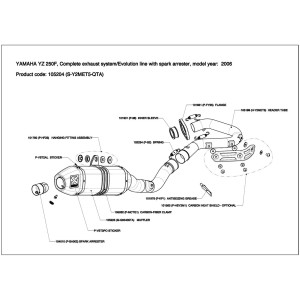 Escapes completos Evolution. No homologado  Akrapovic S-Y2MET5-QTA