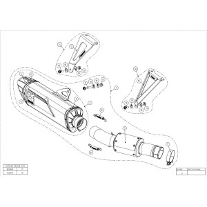 Silenciosos Slip-on Track day  Akrapovic S-H10SO25APLTTD