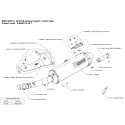 Silenciosos Slip-on. Homologado  Akrapovic S-B6SO1C-HLT