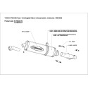 Silenciosos Slip-on. Homologado  Akrapovic S-Y6SO2-HC
